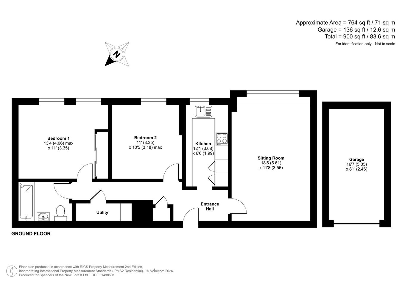 James Court, Lymington Road, Christchurch floorplan