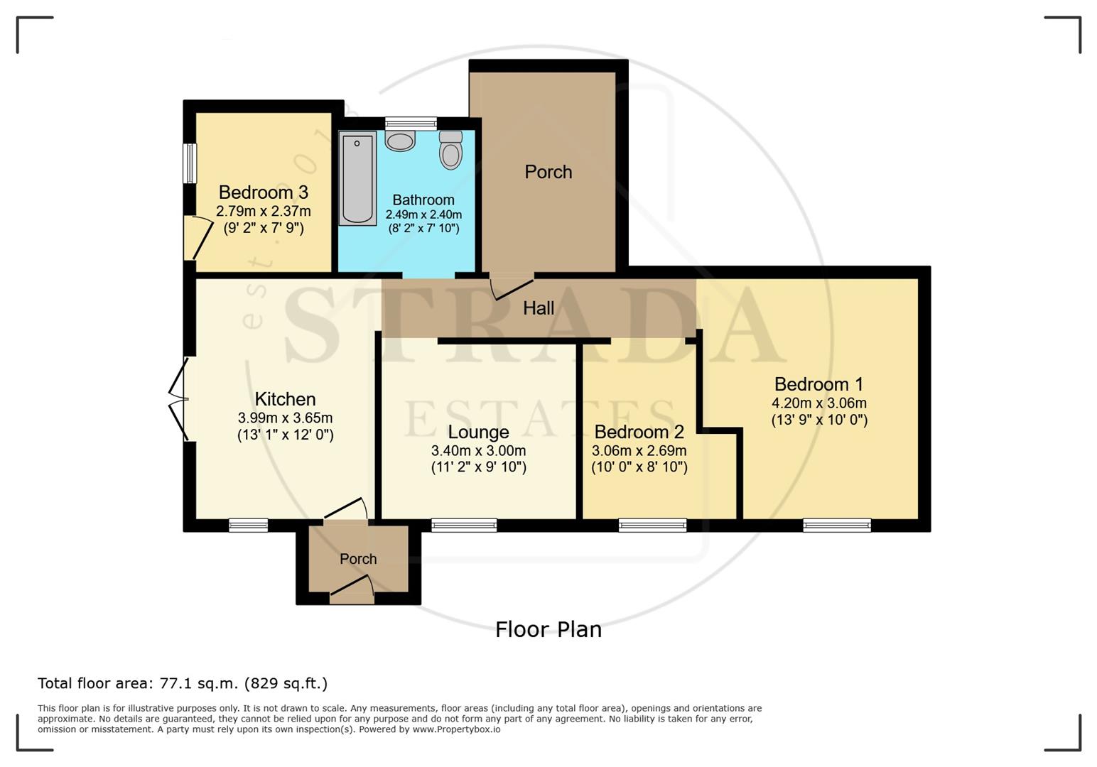 00, Main Road, Chesterfield floorplan