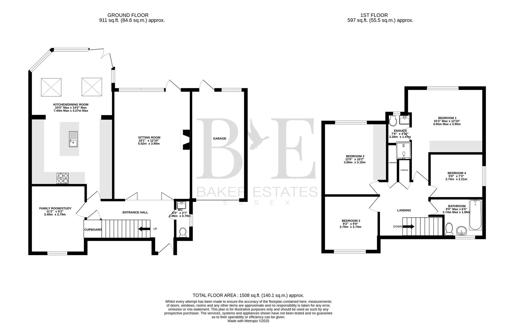 9, Buckleys Close, Wickham Bishops floorplan