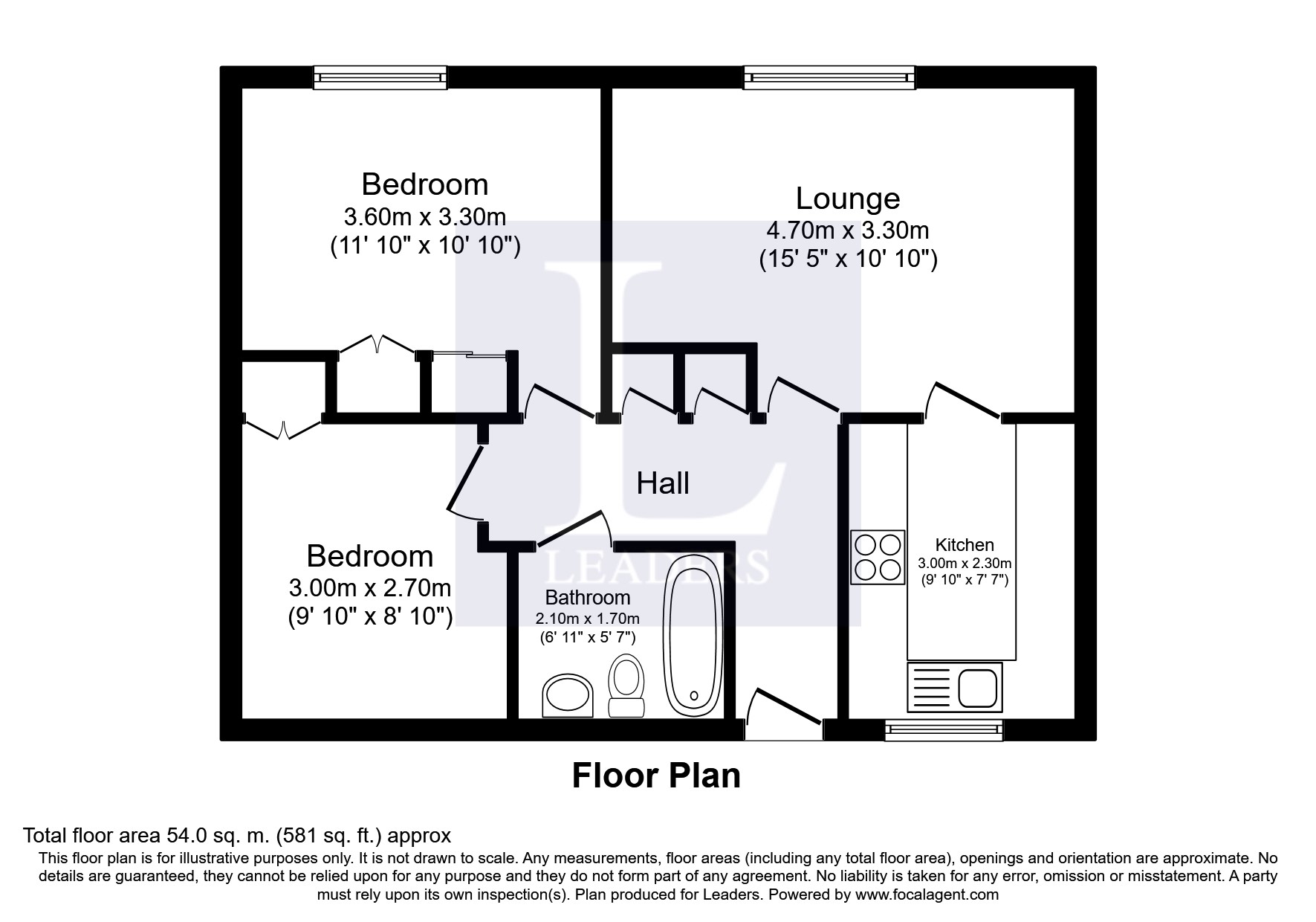 2 Bedrooms  to rent in Richards Close, Witham, Essex CM8