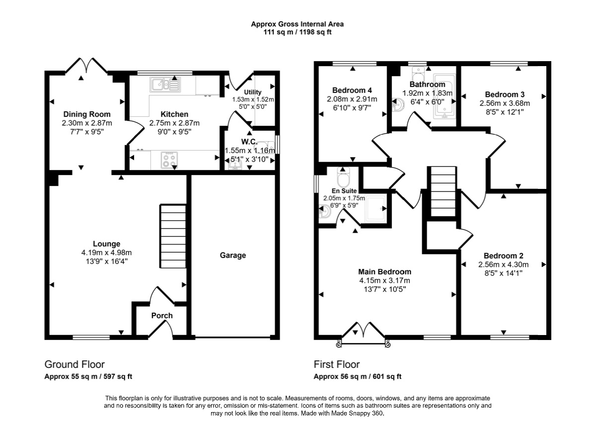 5 Winshields way, Newcastle Upon Tyne floorplan