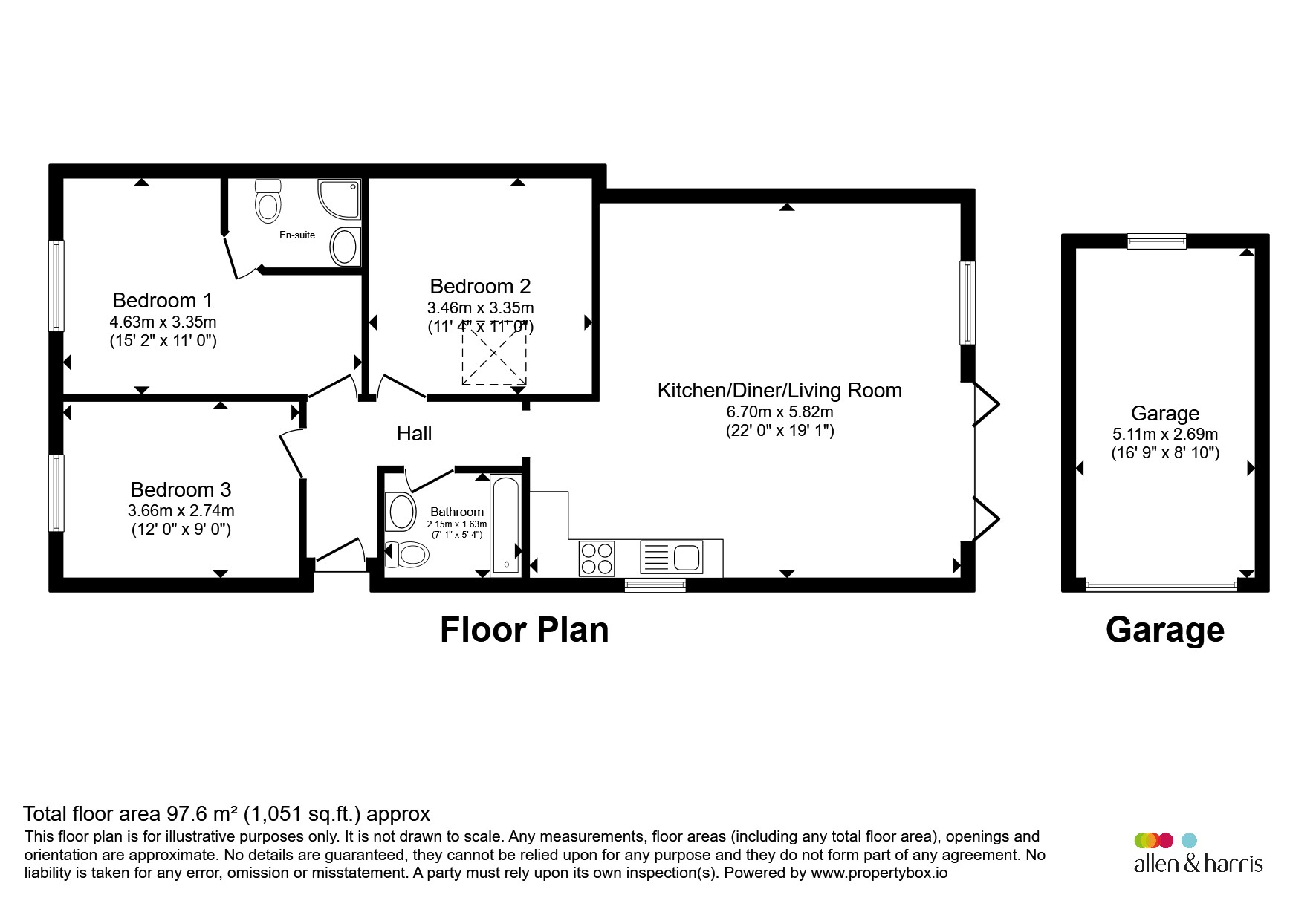 Sunningdale Road, Swindon floorplan