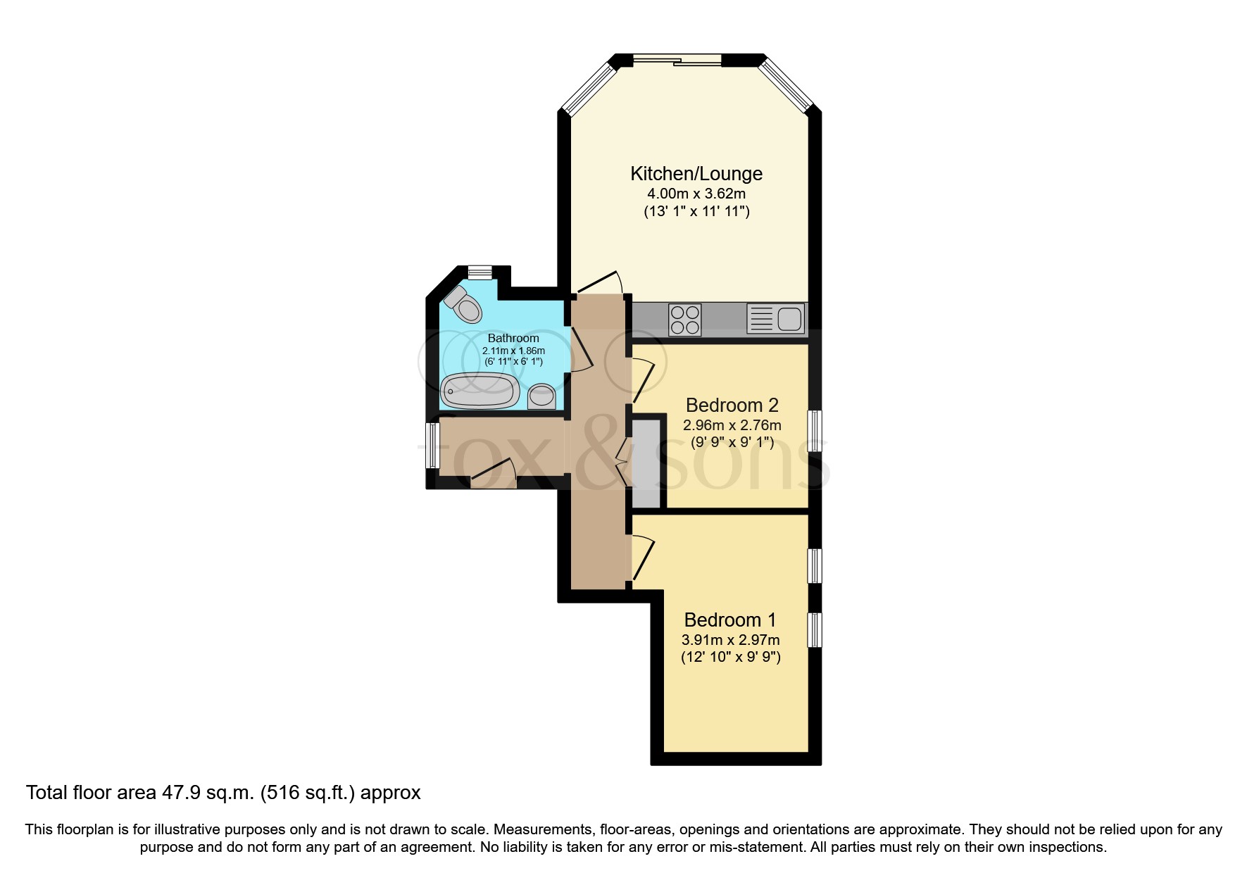 Nelson Road, Hastings TN34, 2 bedroom flat for sale 65024316