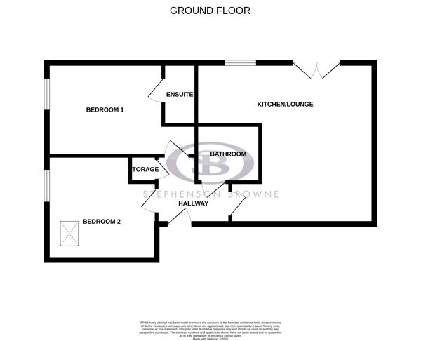 Apartment 14, Laburnum Court, Springfield Drive Wistaston, Crewe floorplan