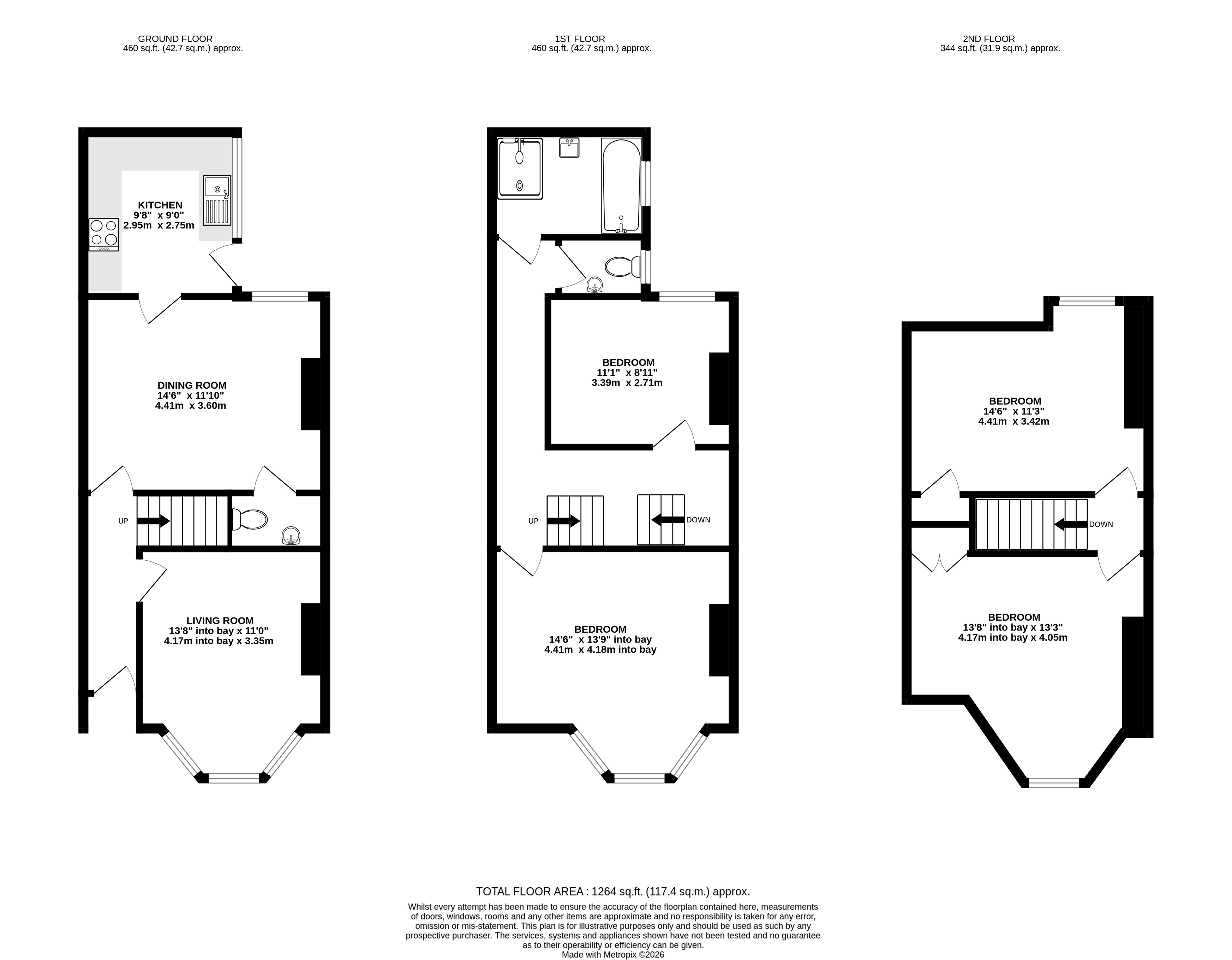 77, Gordon Road, Hampshire floorplan