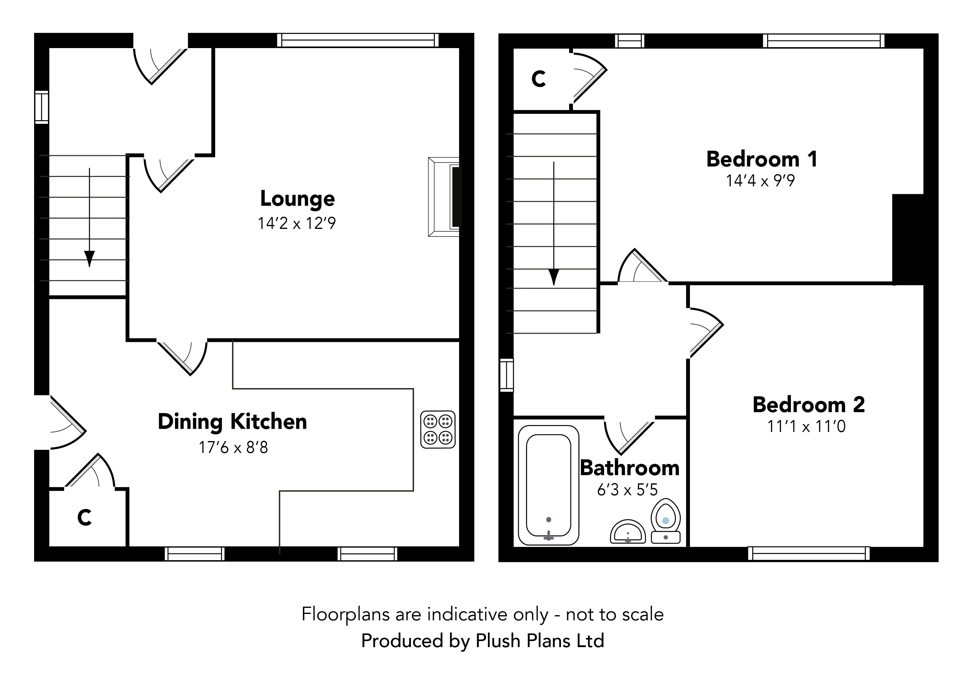 2 Bedrooms End terrace house for sale in 21 Newlands Gardens, Elderslie PA5