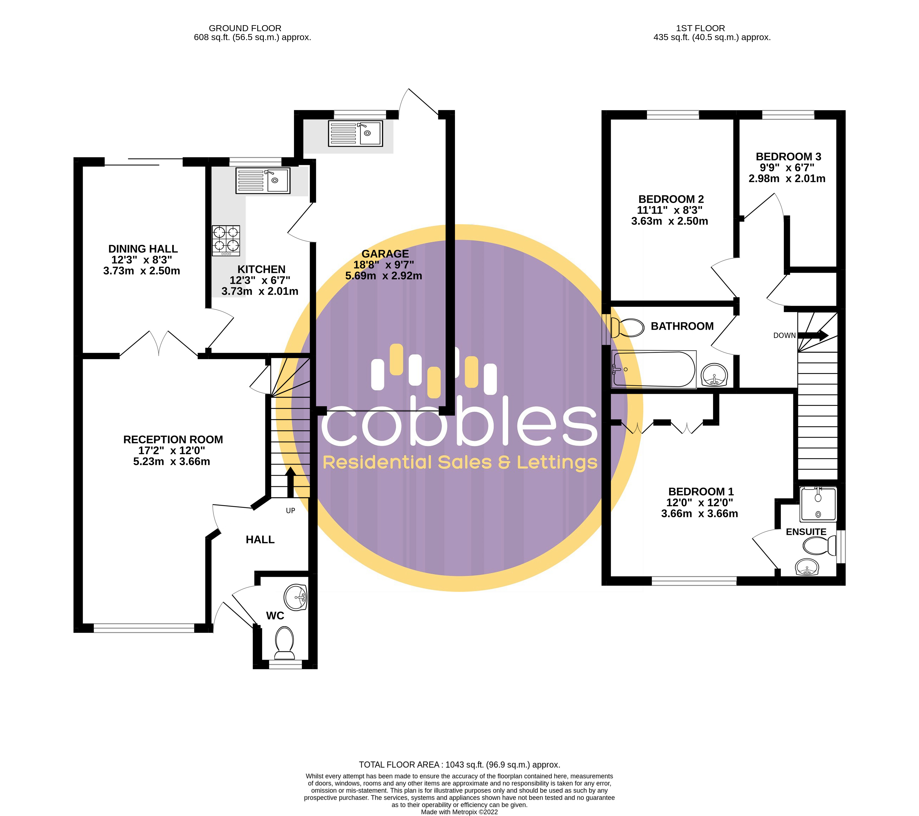 Cardwells Keep, Guildford, Surrey GU2, 3 bedroom detached house for