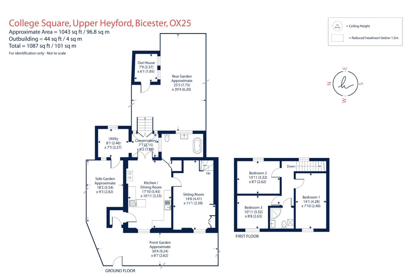 8, College Square, Upper Heyford floorplan