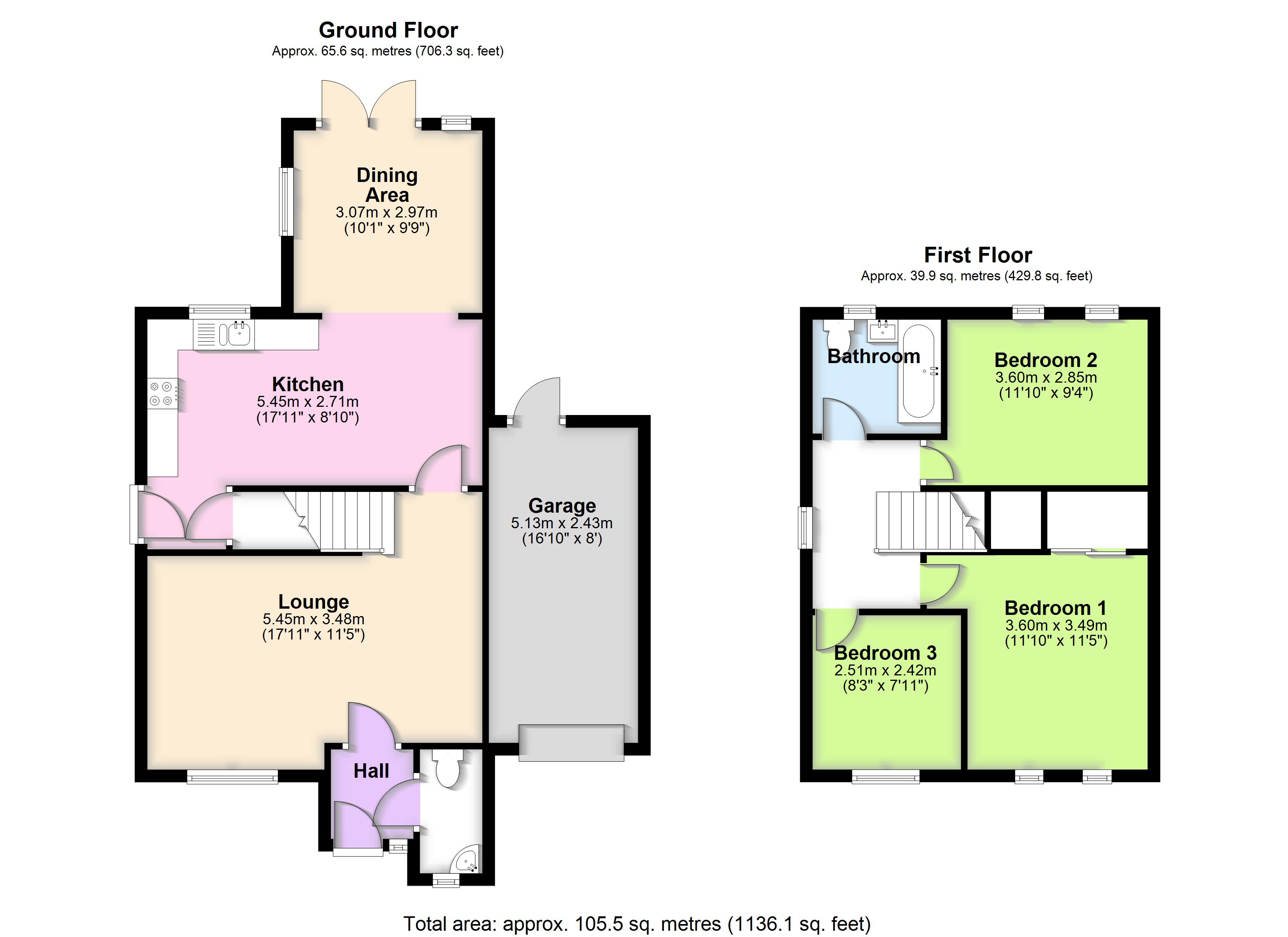 12, Winchester Close, Bishops Stortford floorplan