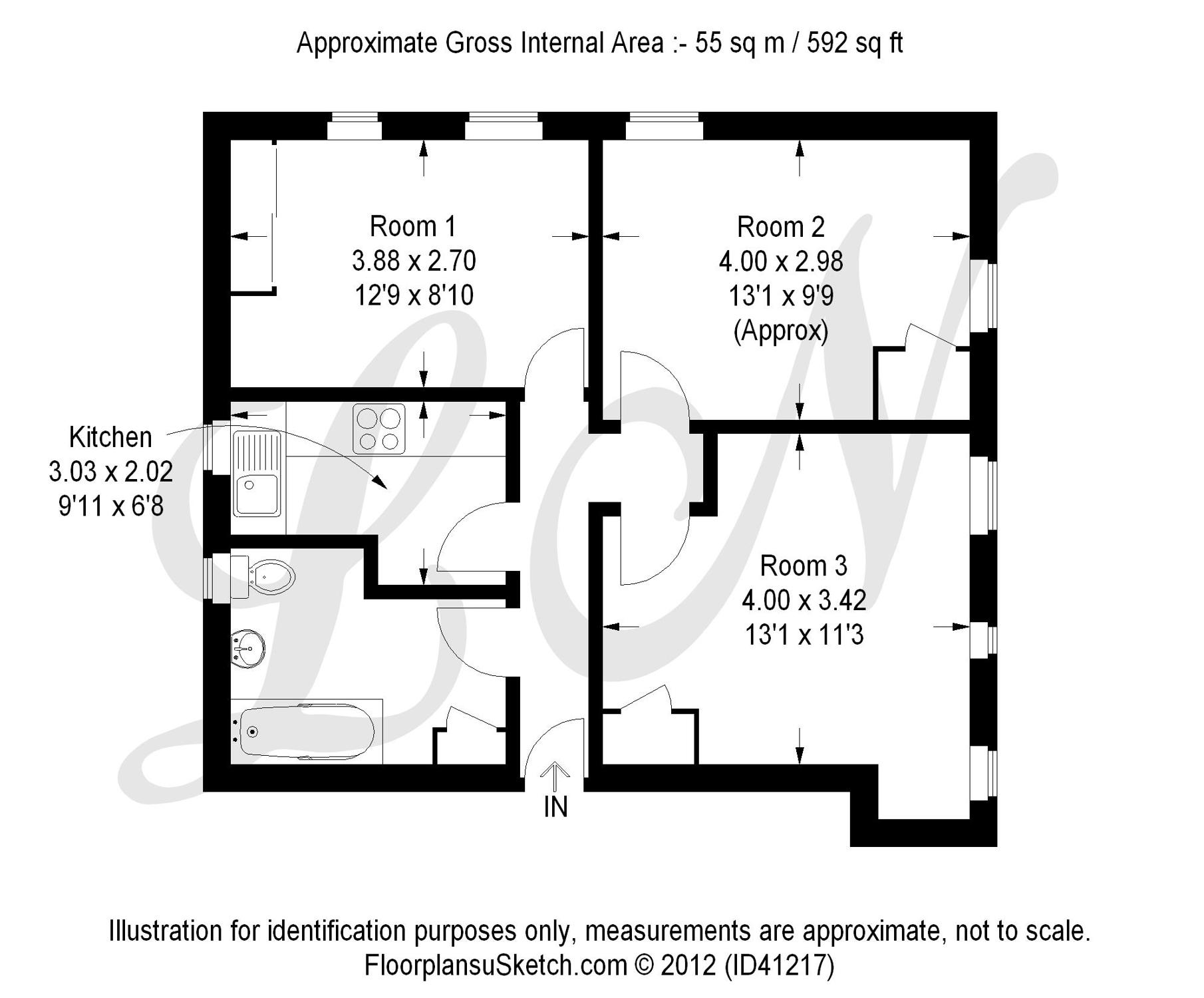 Charlton Road, London floorplan