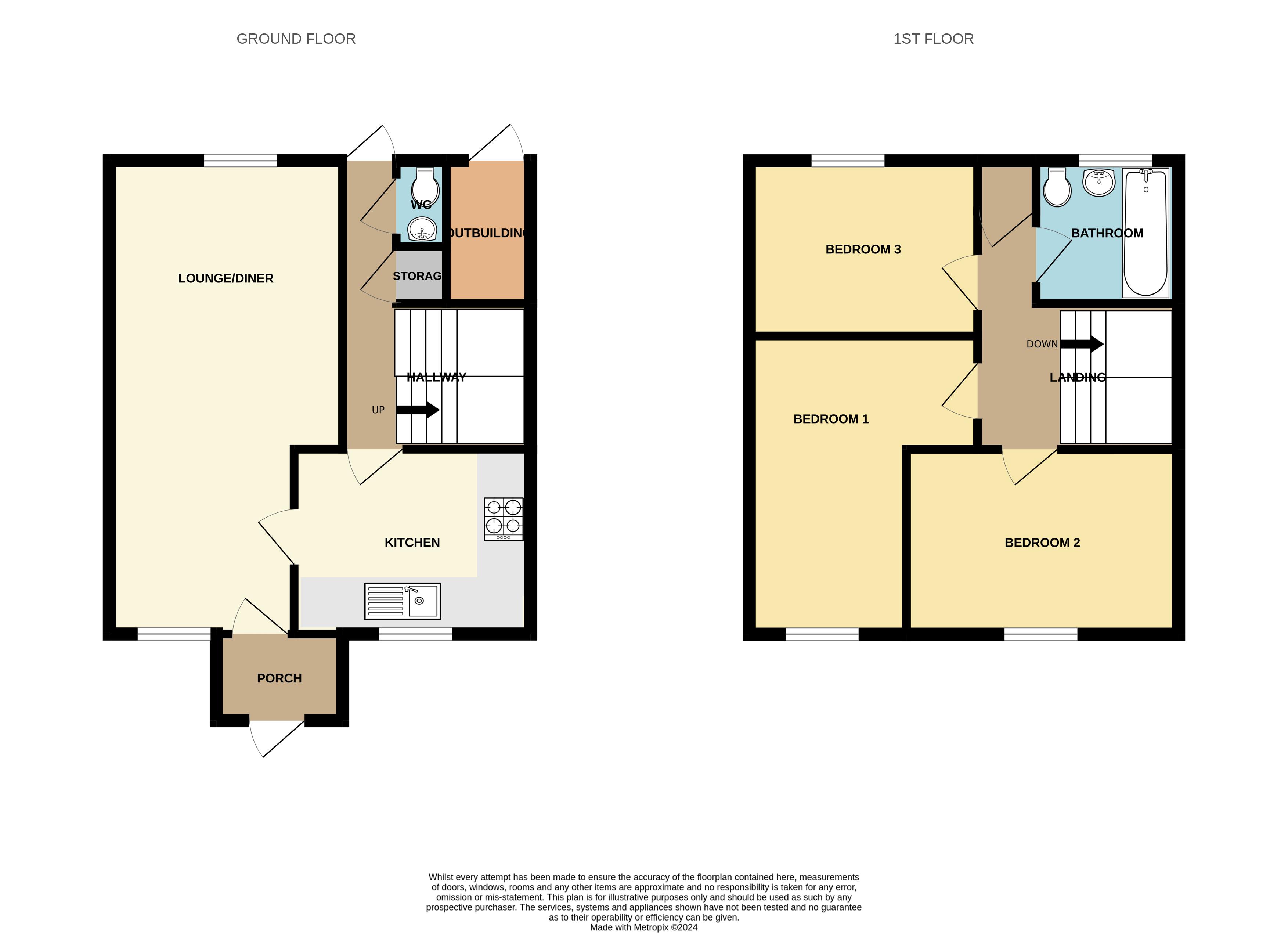 64, Woodsedge, Waterlooville floorplan