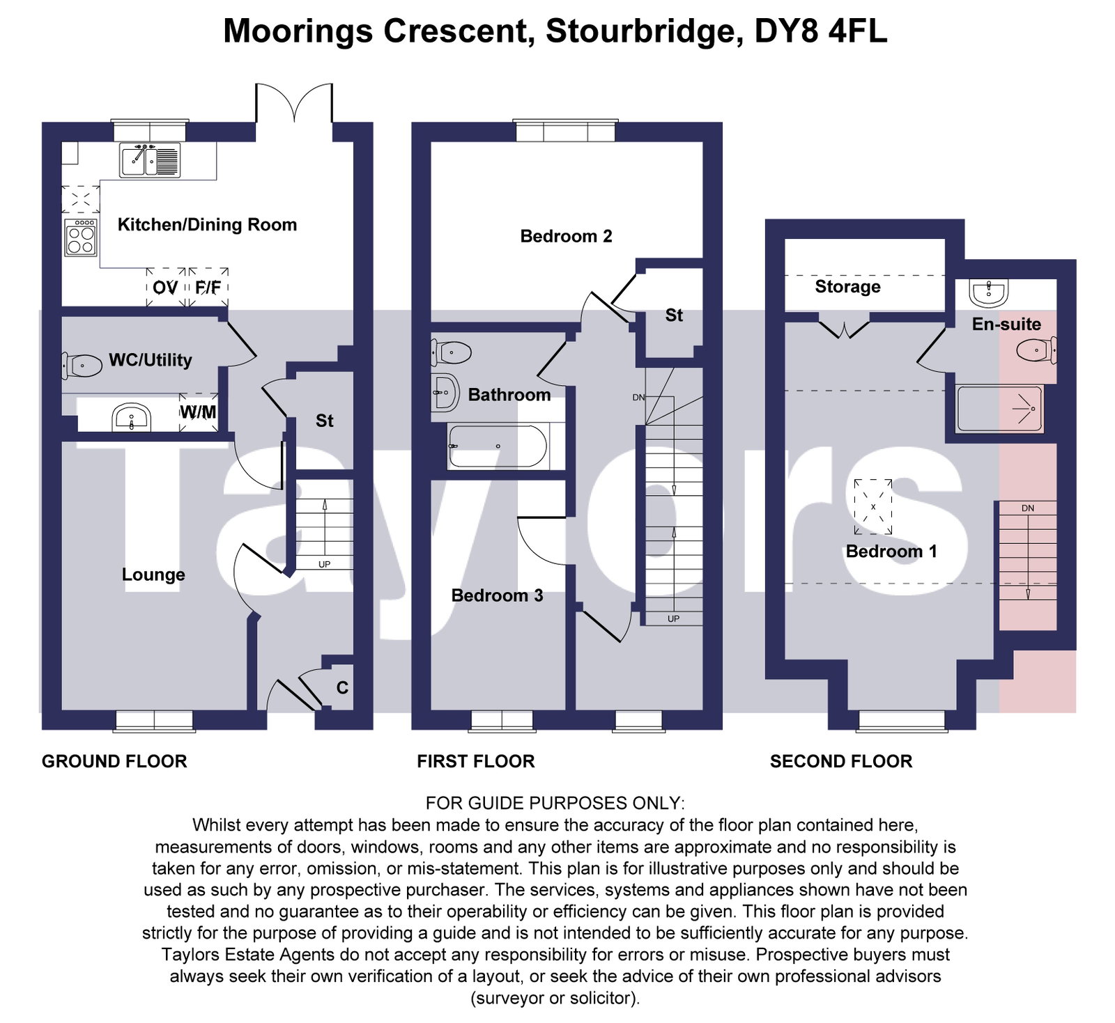 14, Moorings Crescent, Stourbridge floorplan