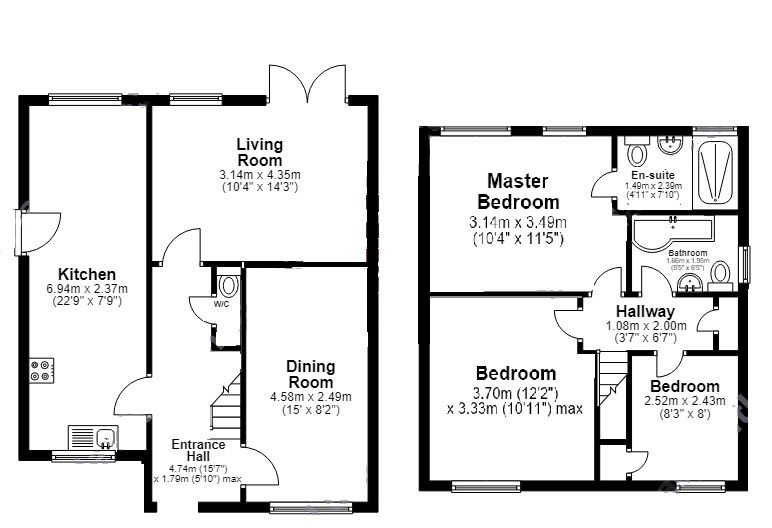 4, Woods Close, Burton-on-trent floorplan