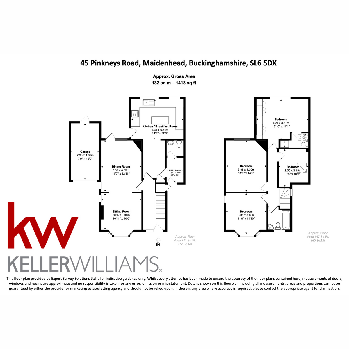45, Pinkneys Road, Maidenhead floorplan