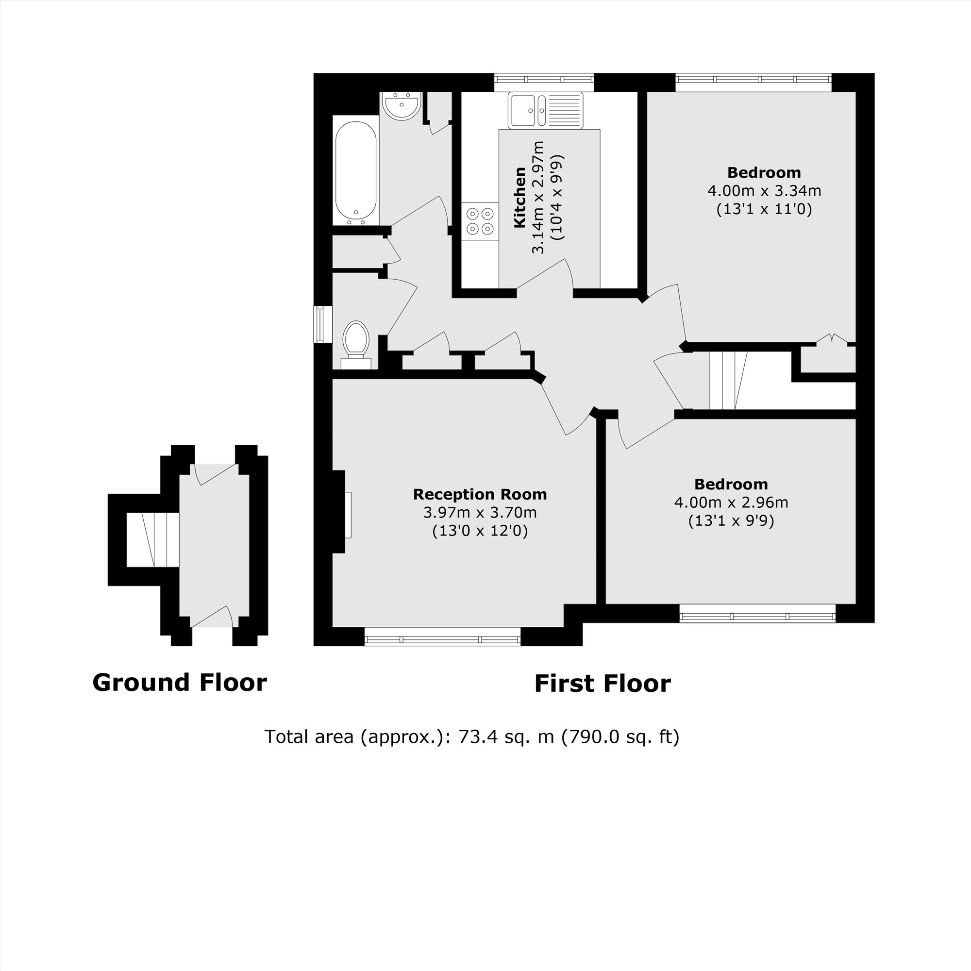 Greystoke Park Terrace, London floorplan