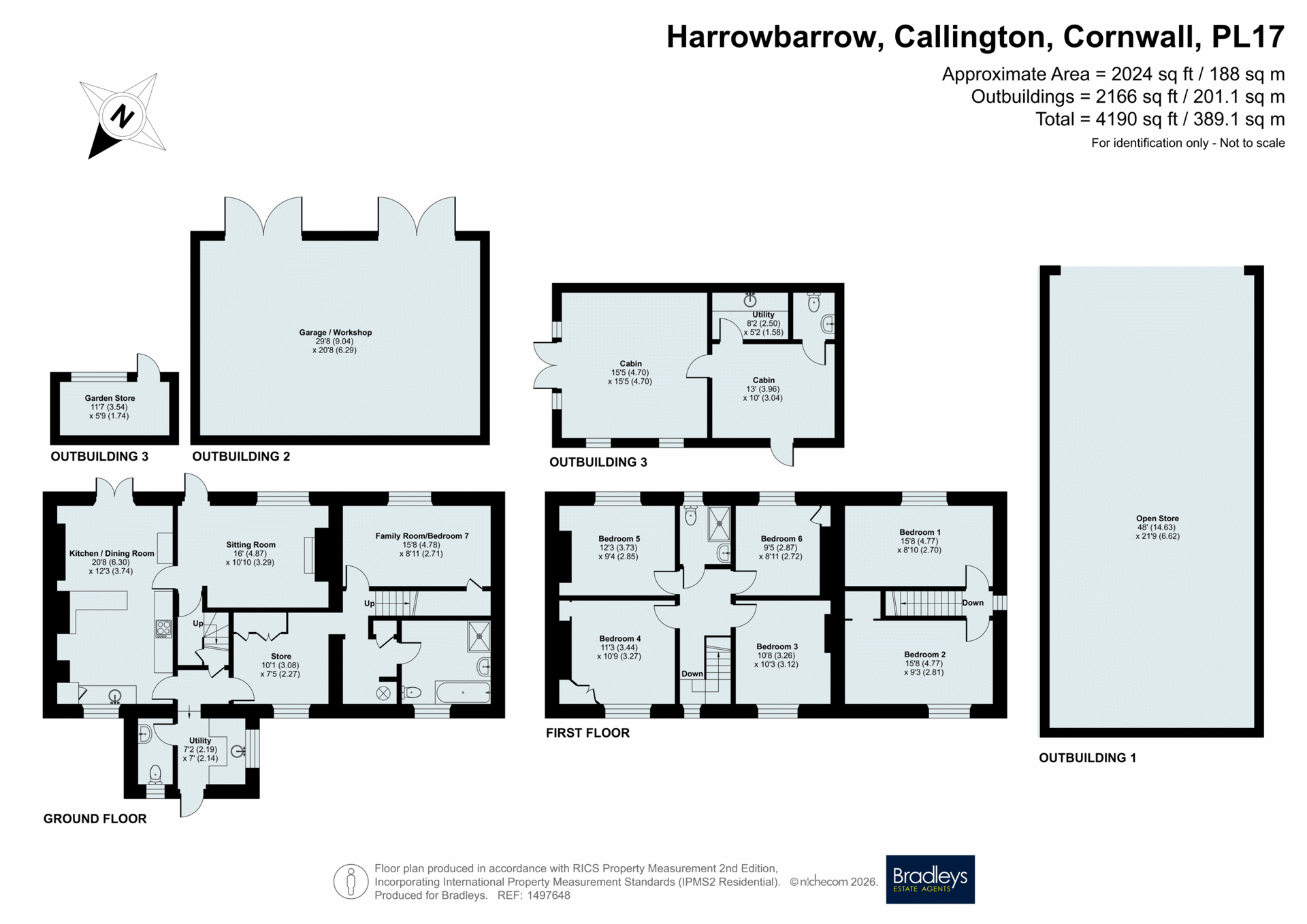 Springfield House Harrowbarrow, Callington Cornwall, Cornwall floorplan