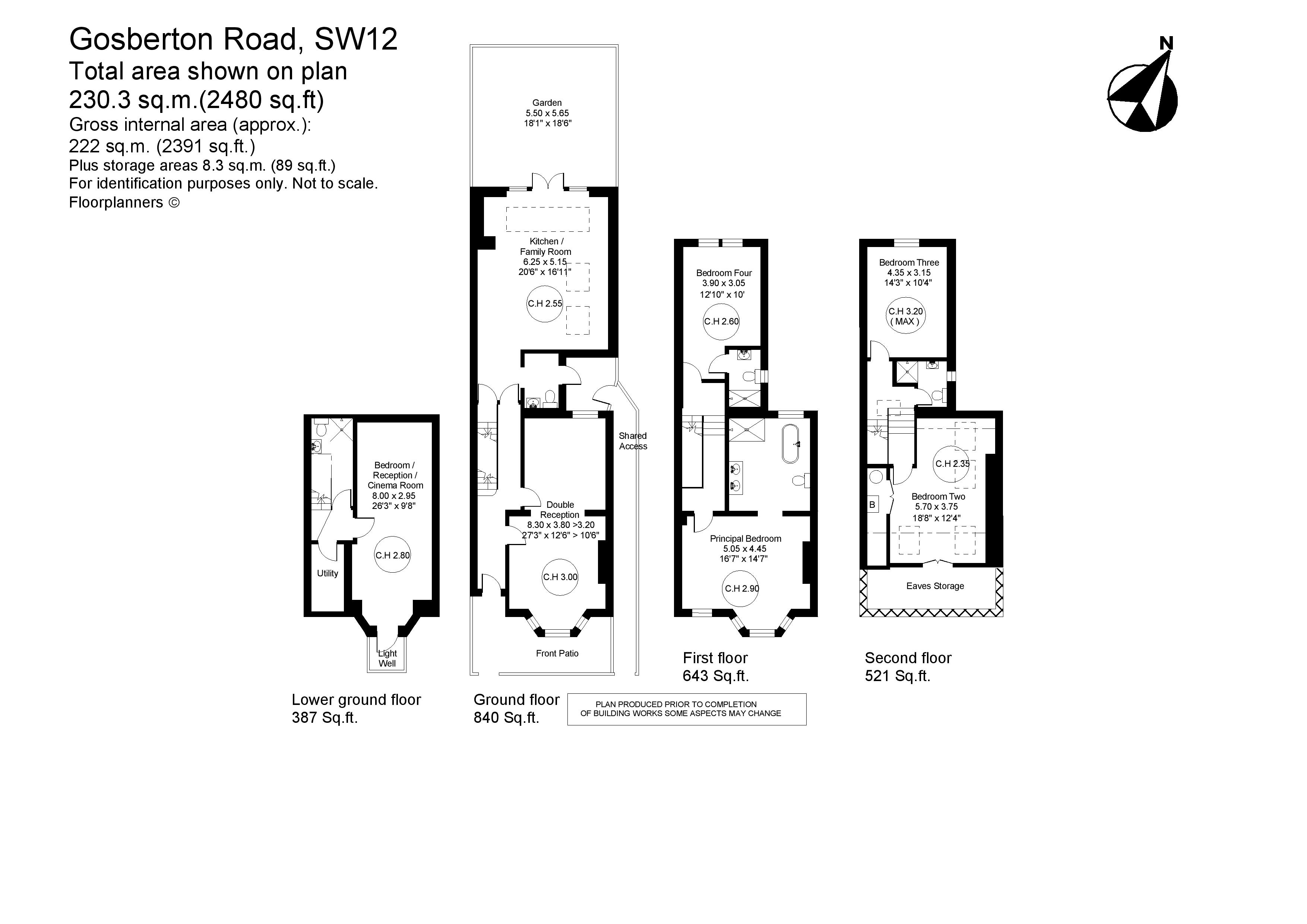 26, Gosberton Road, London floorplan