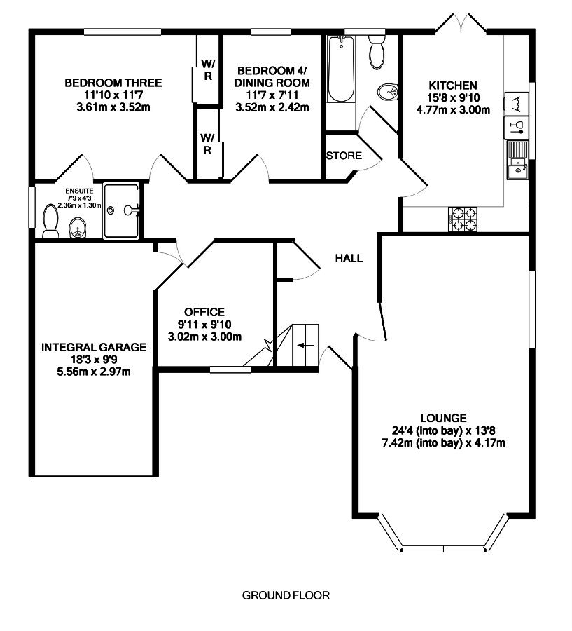 5 Bedrooms Detached house for sale in Northfield Meadows, Longridge EH47