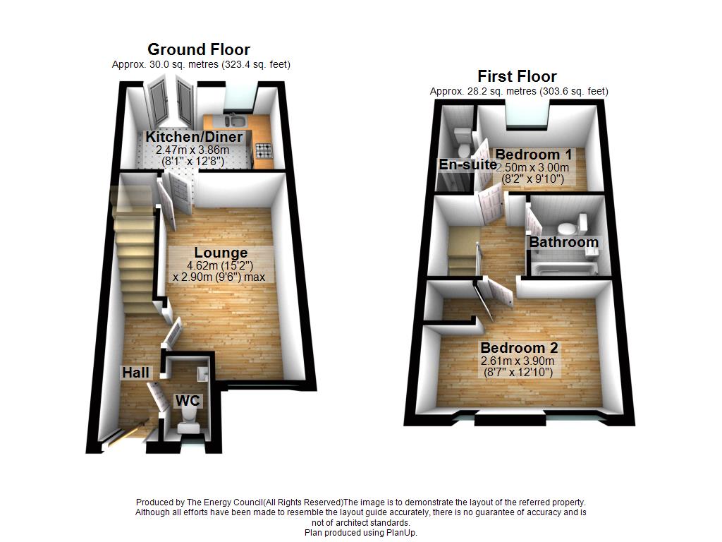 2 Bedrooms Terraced house for sale in Ellingham View, Dartford DA1