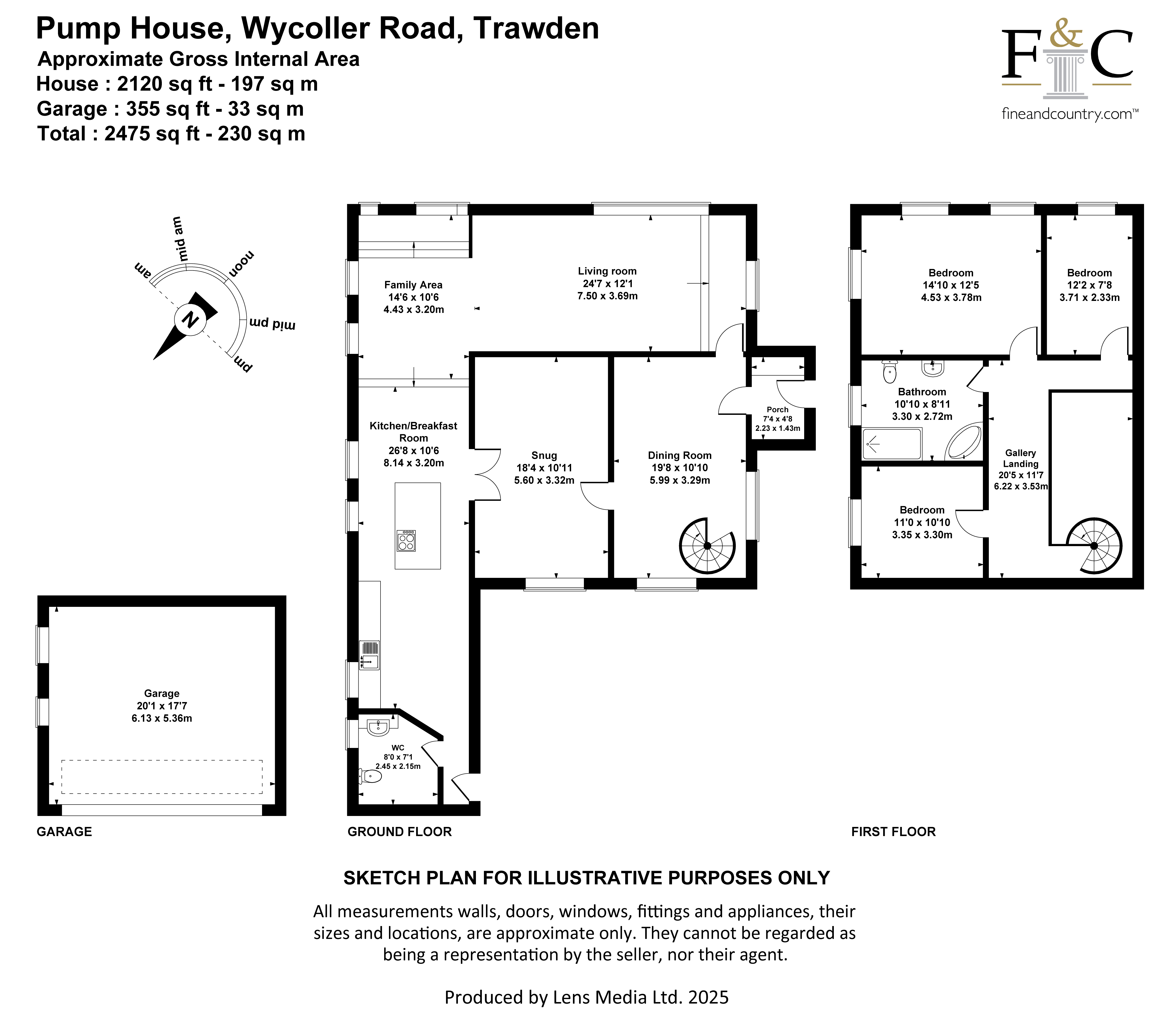 Pump House,, Wycoller Road, Trawden floorplan