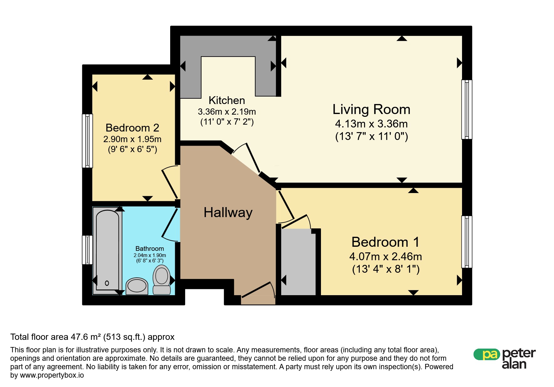 49, Cory Place, Cardiff floorplan