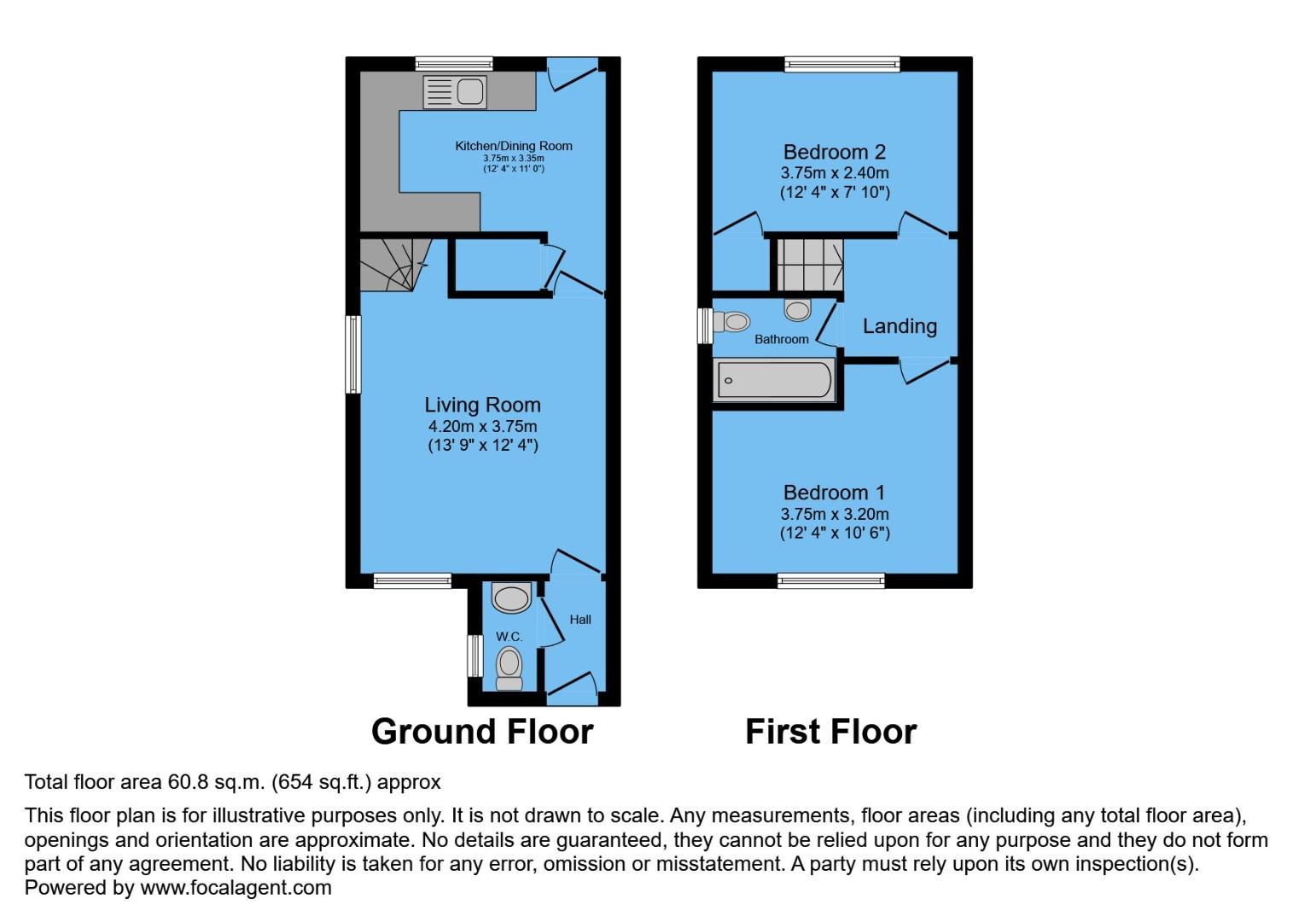 161, Masefield Avenue, Chesterfield floorplan