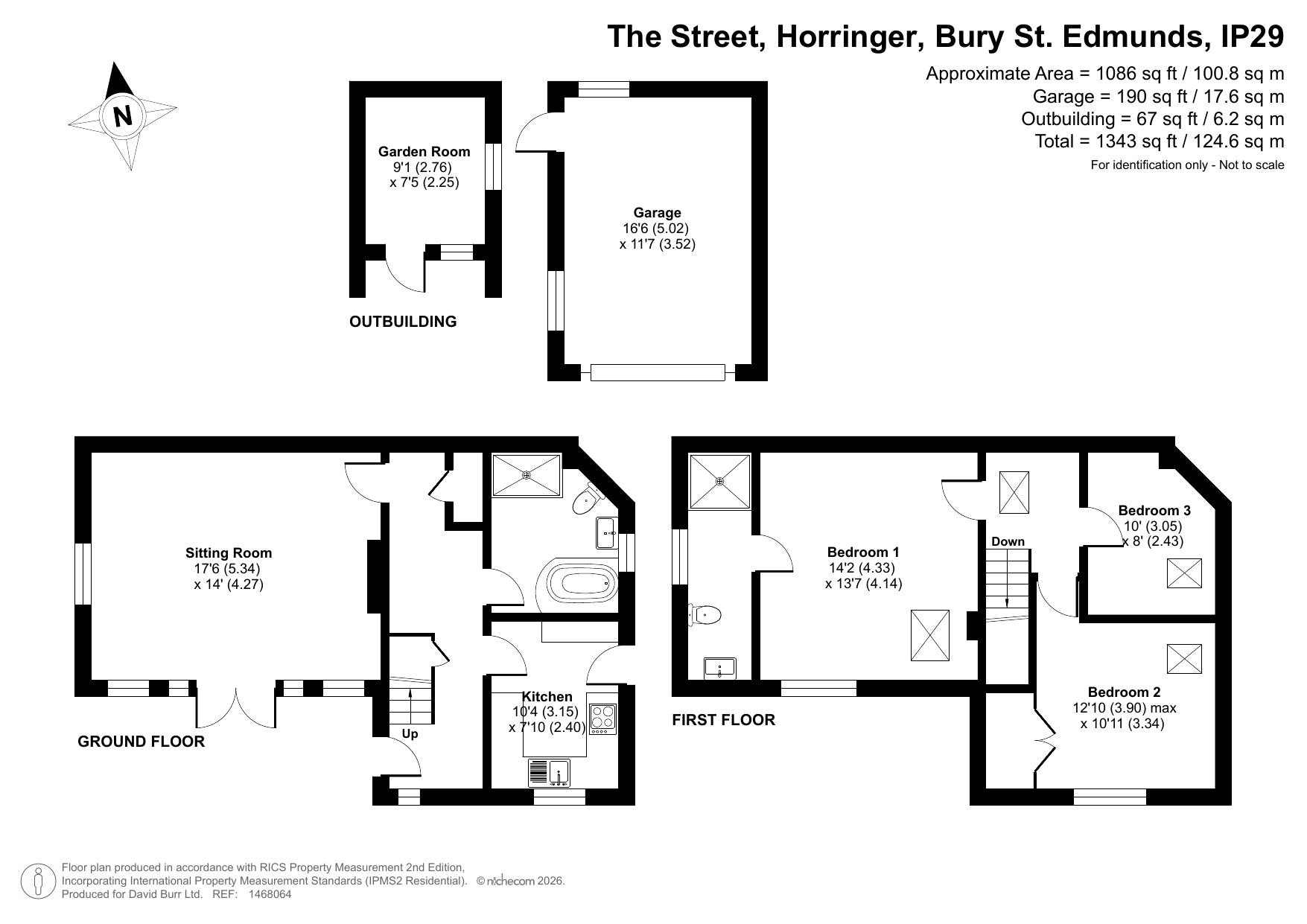 Pond Cottage, The Street, Bury St. Edmunds floorplan