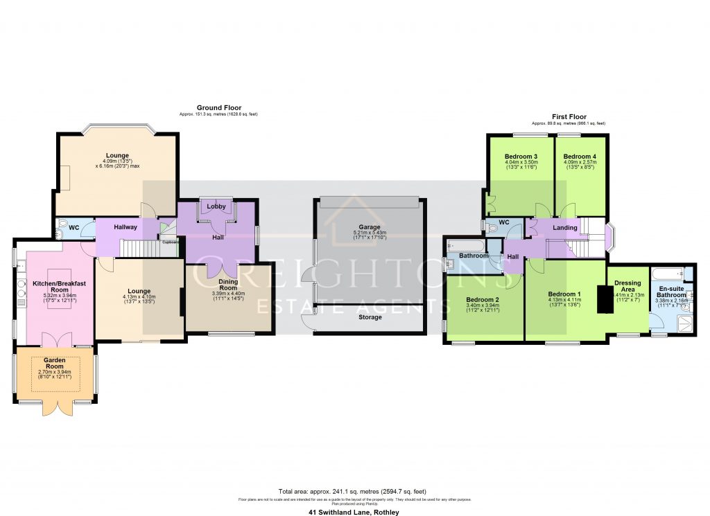 41, Swithland lane, Rothley floorplan