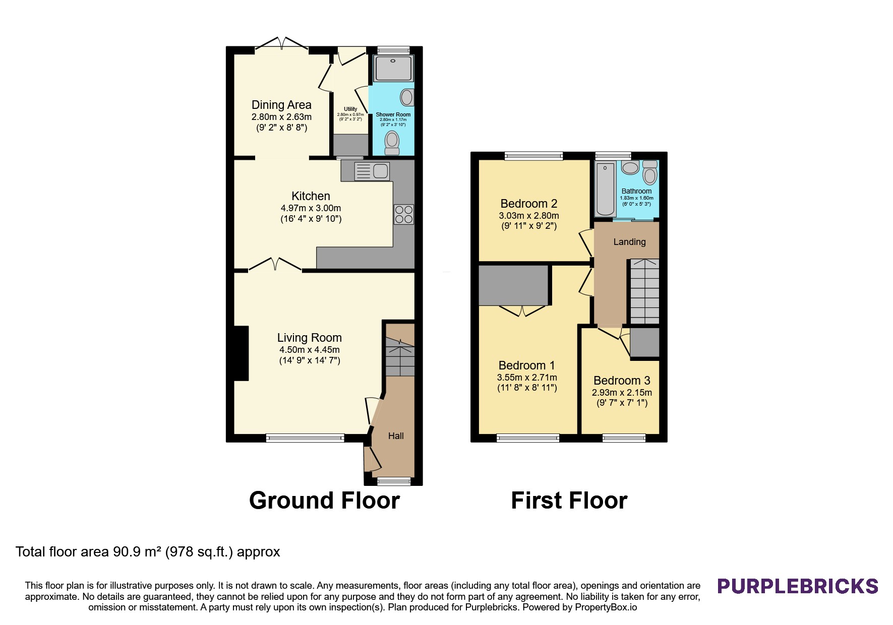 8, Priors Court, Ely floorplan