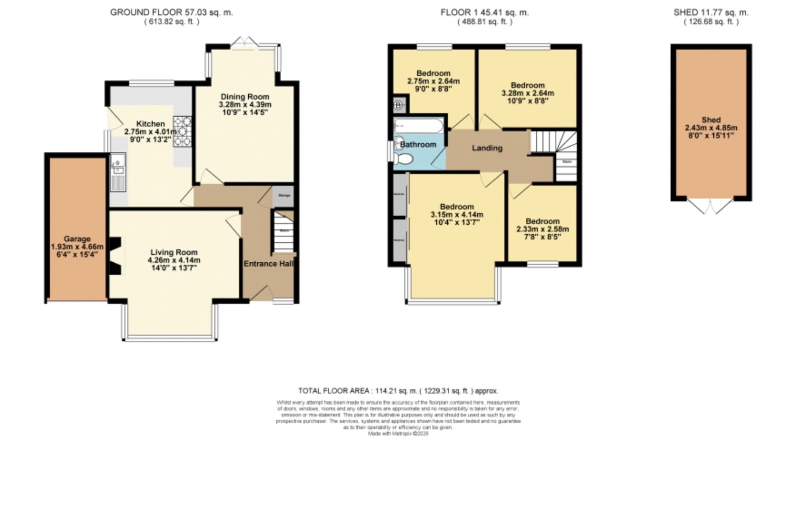 40, Wellis Gardens, Margate floorplan