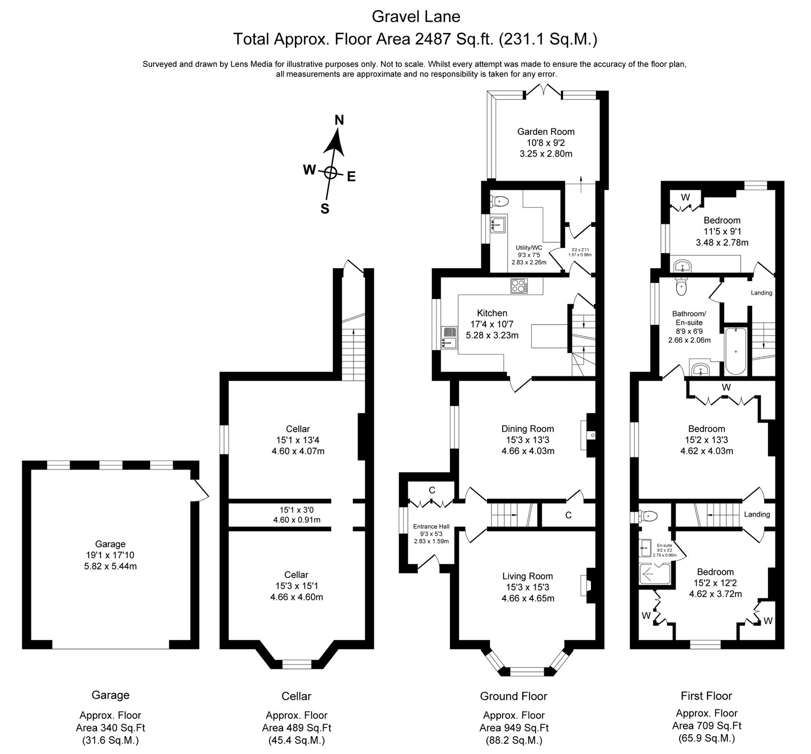 26, Gravel Lane, Wilmslow floorplan
