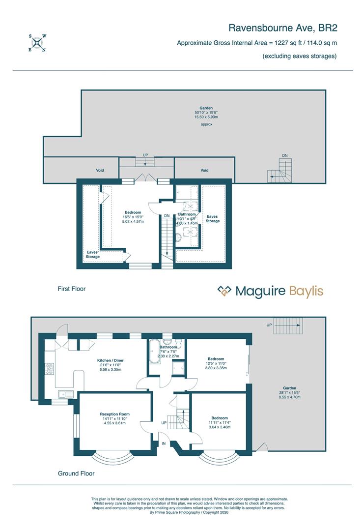 109, Ravensbourne Avenue, Bromley floorplan