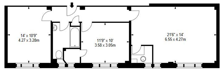 2 Bedrooms Flat to rent in Hill Street, London W1J