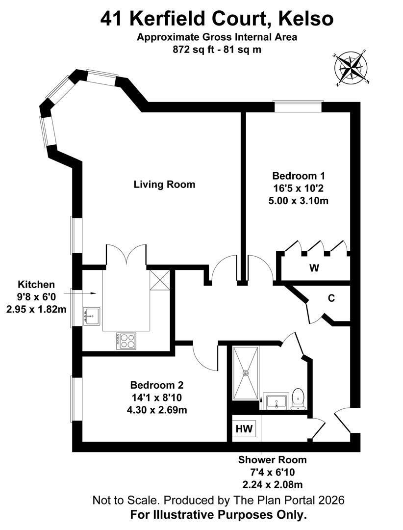 41 Kerfield Court, Dryinghouse Lane, Kelso floorplan