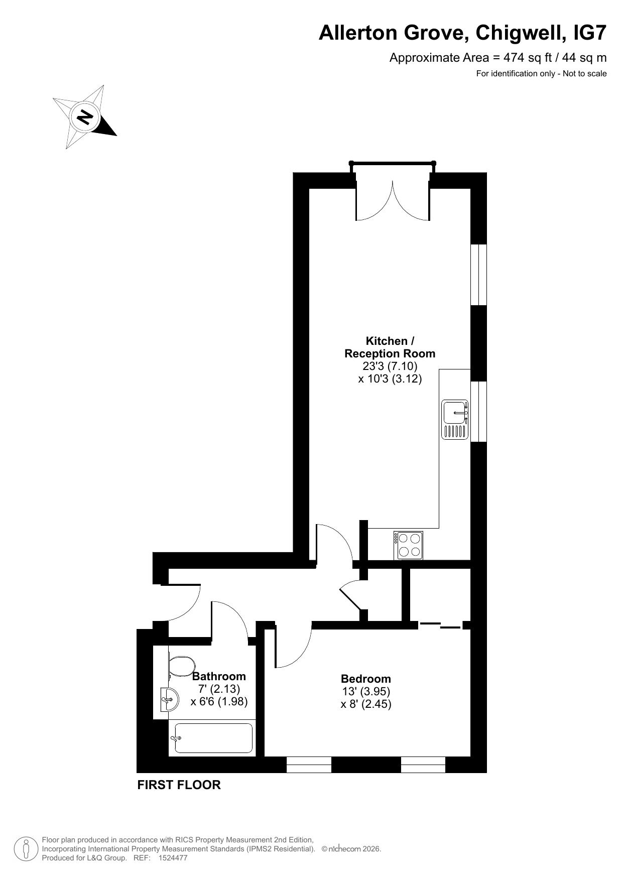 Allerton Grove, Chigwell floorplan