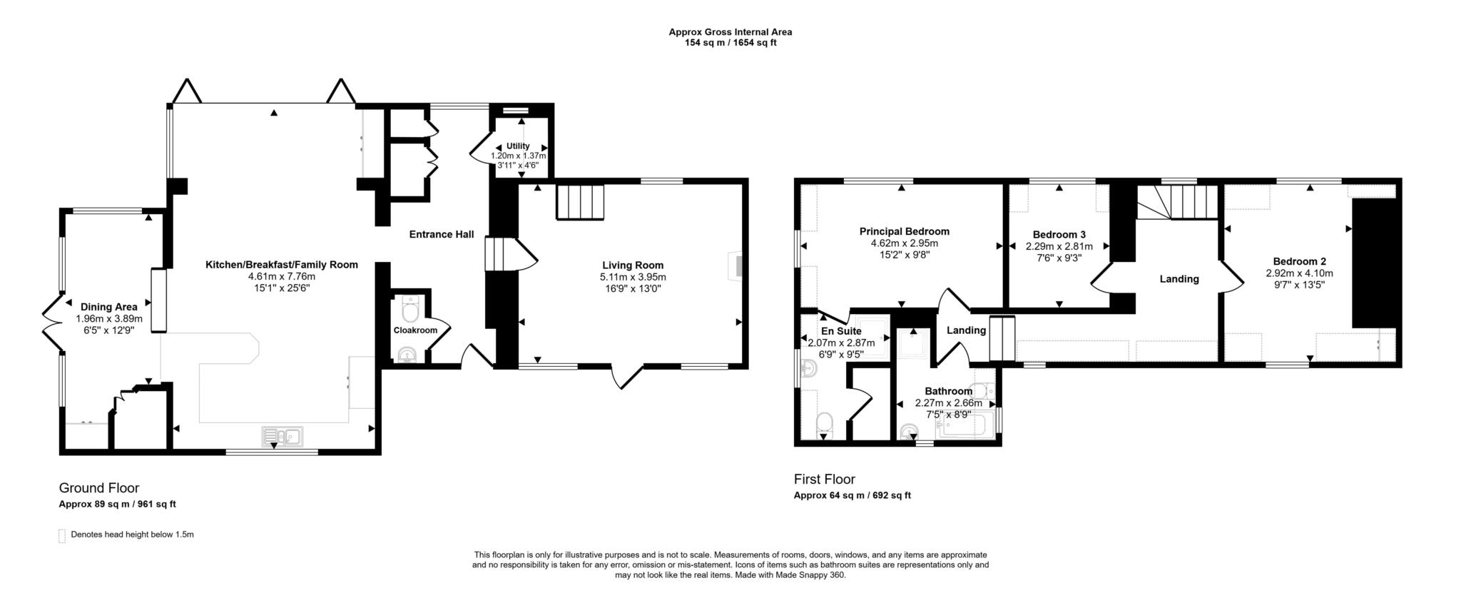 Little Claydon, Tewkesbury floorplan