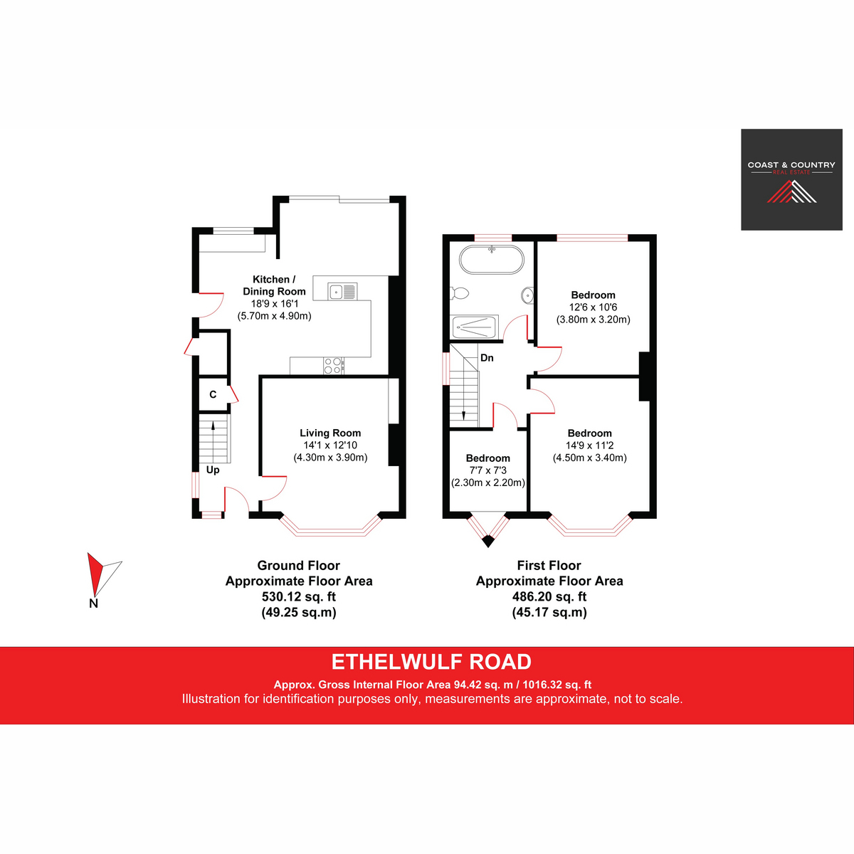 7, Ethelwulf Road, Worthing floorplan