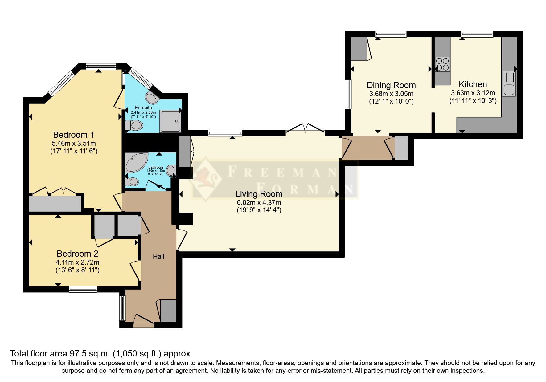 Nevill Park, Tunbridge Wells, Kent TN4, 2 bedroom flat for sale