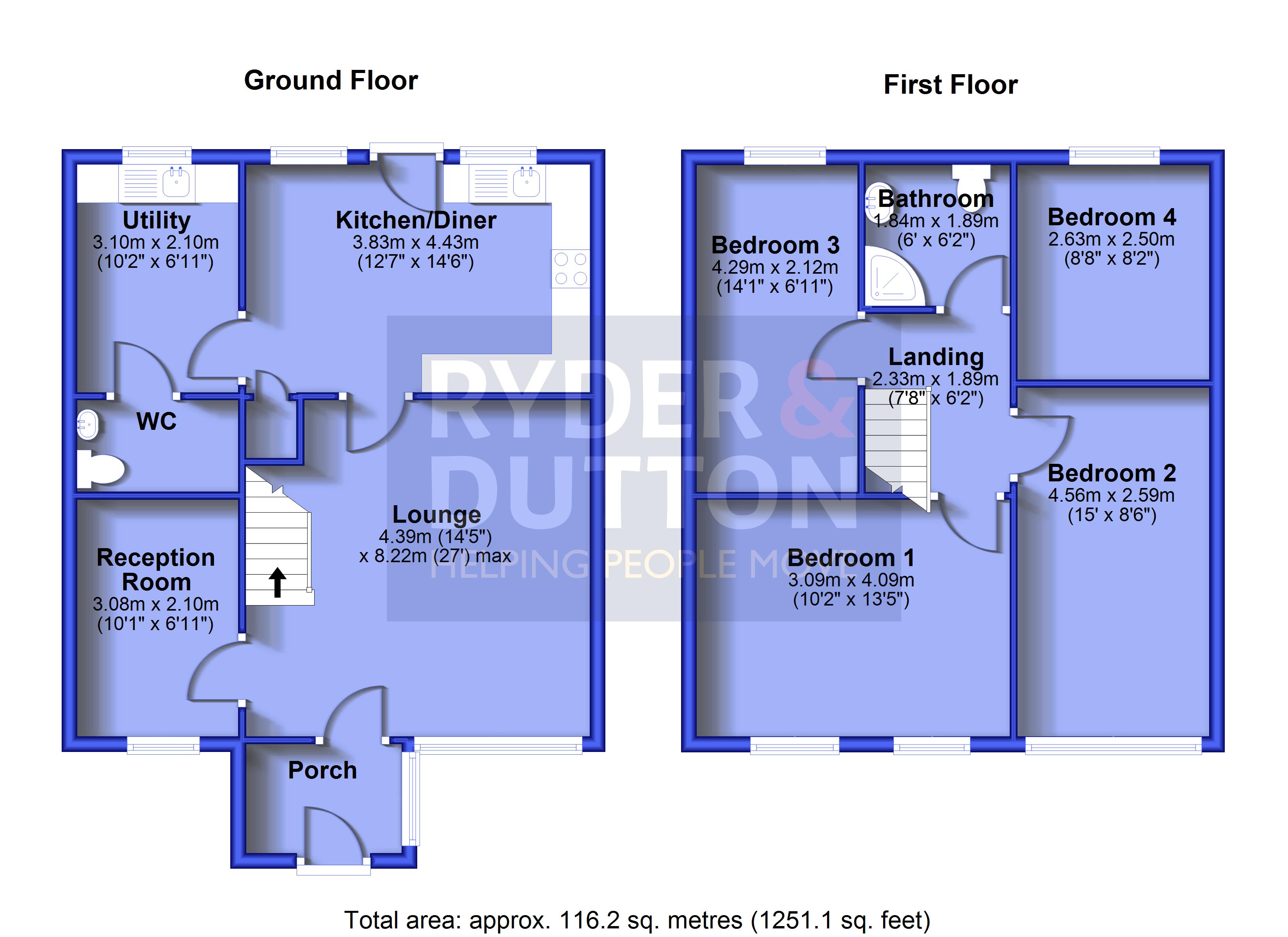 26, Sherbourne Drive, Greater Manchester floorplan