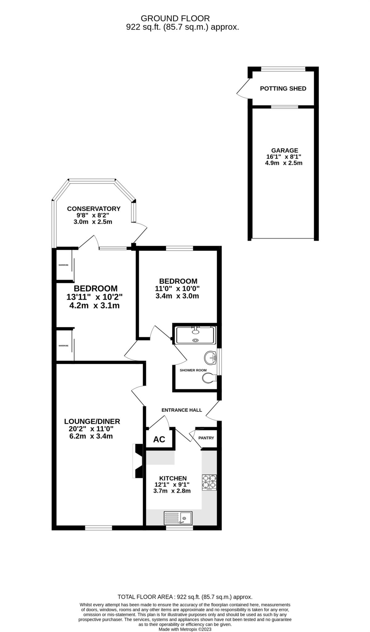 Fruitlands, Malvern WR14, 2 bedroom detached bungalow for sale