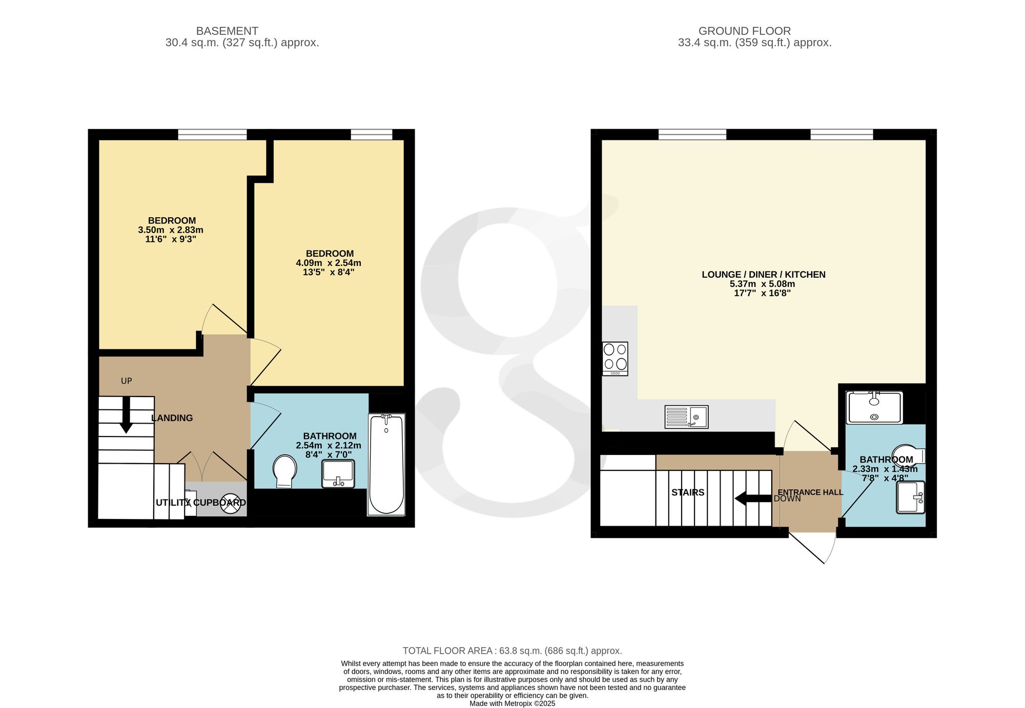 E005, Jersey floorplan