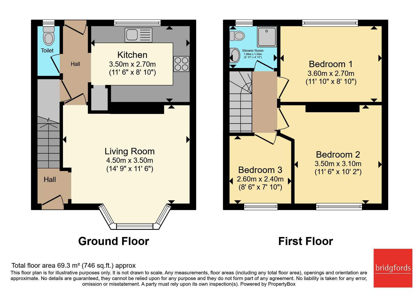 74, Newhey Road, Lancashire floorplan