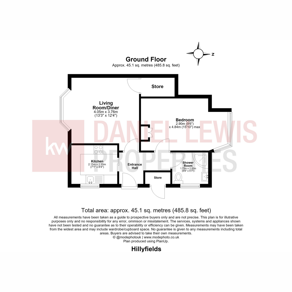 60, Hillyfields, Loughton floorplan