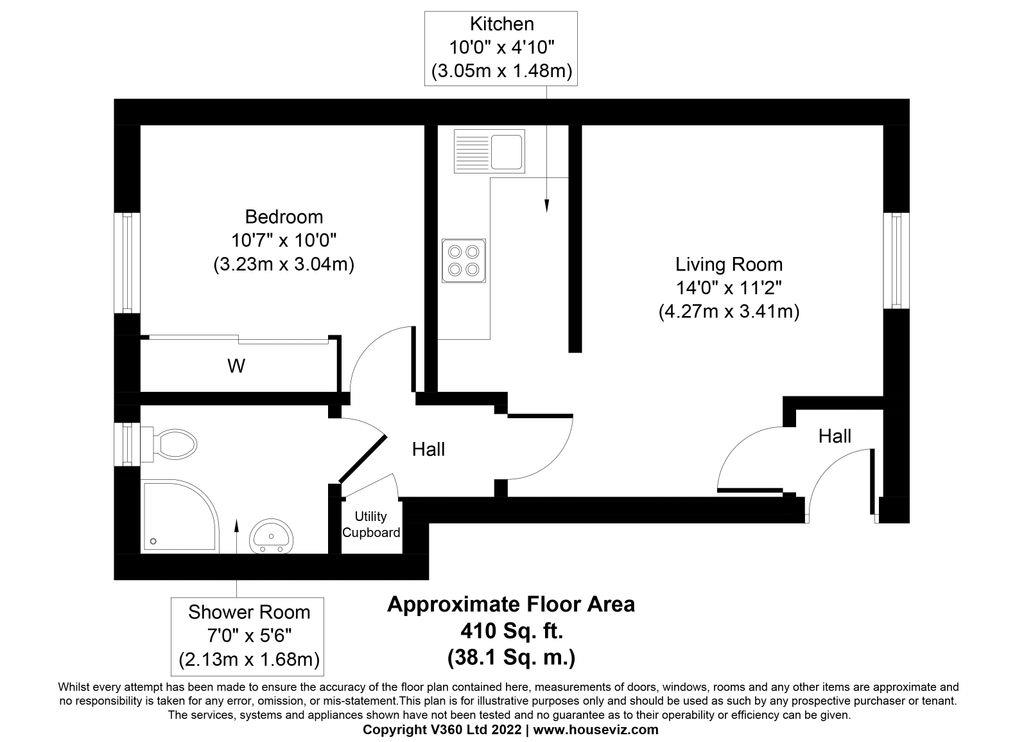 6, The Mills, Penpol Sidings, Hayle floorplan