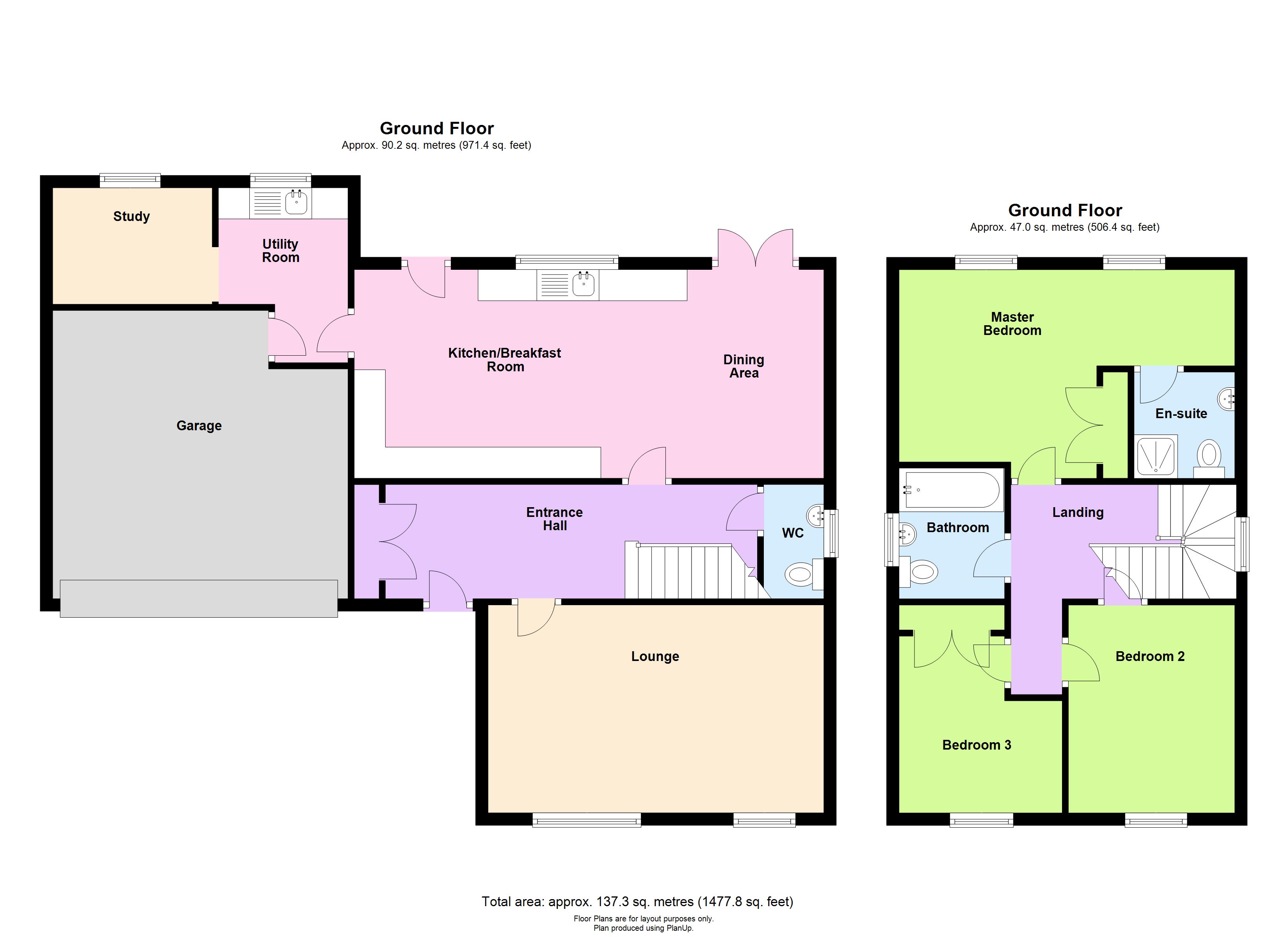 3 Bedrooms Detached house for sale in Blackthorn Grove, Woburn Sands MK17