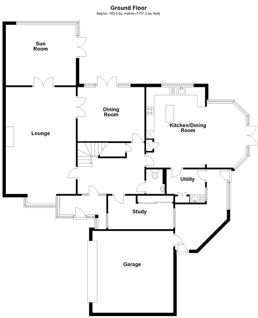 4 Bedrooms Detached house for sale in Hammerwood Road, Ashurst Wood, West Sussex RH19