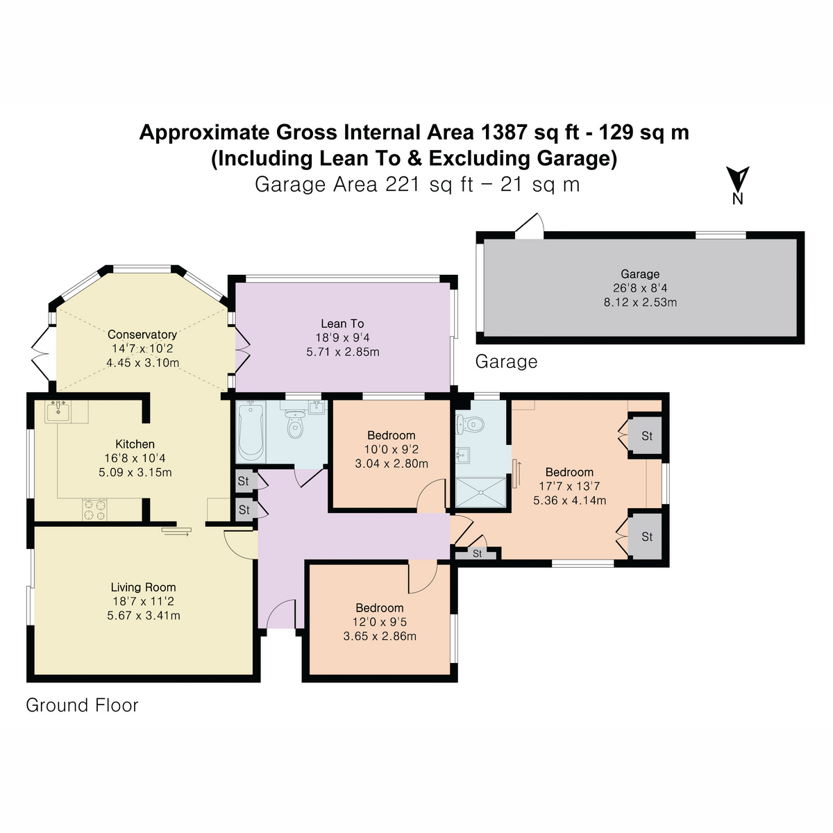 38, Plantation Way, Bordon floorplan