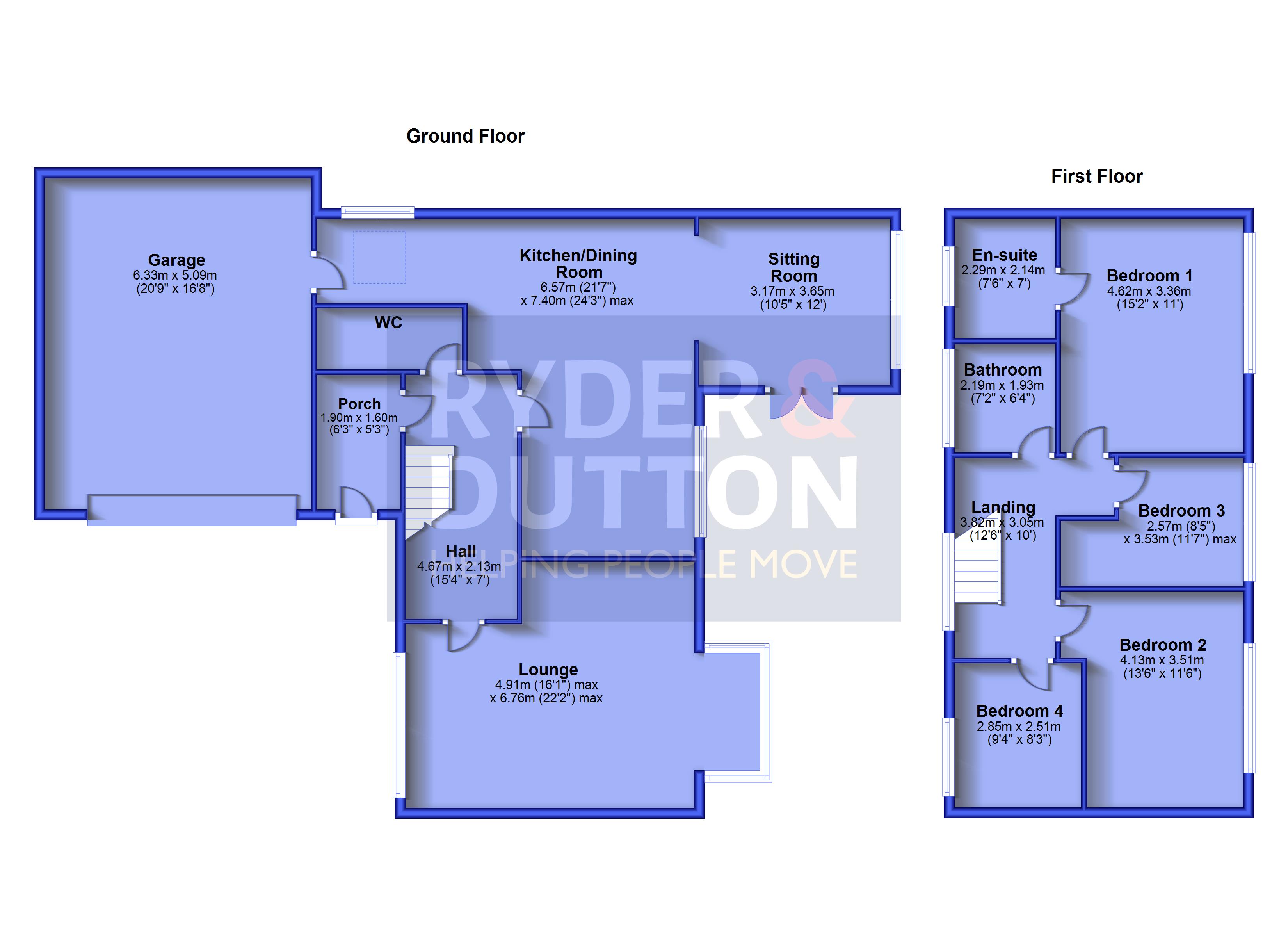 20, Harden Hills, Oldham floorplan