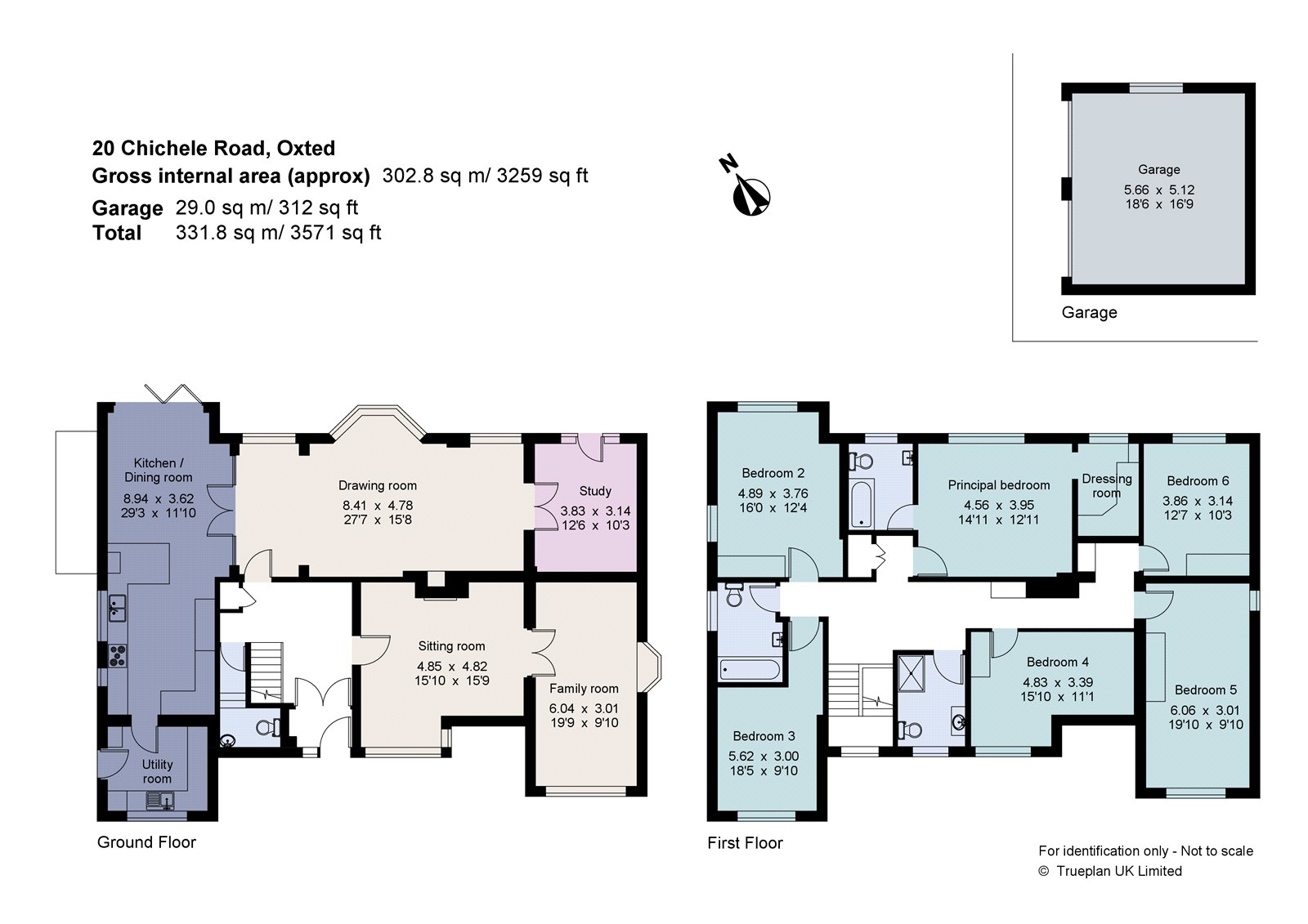20, Chichele Road, Surrey floorplan