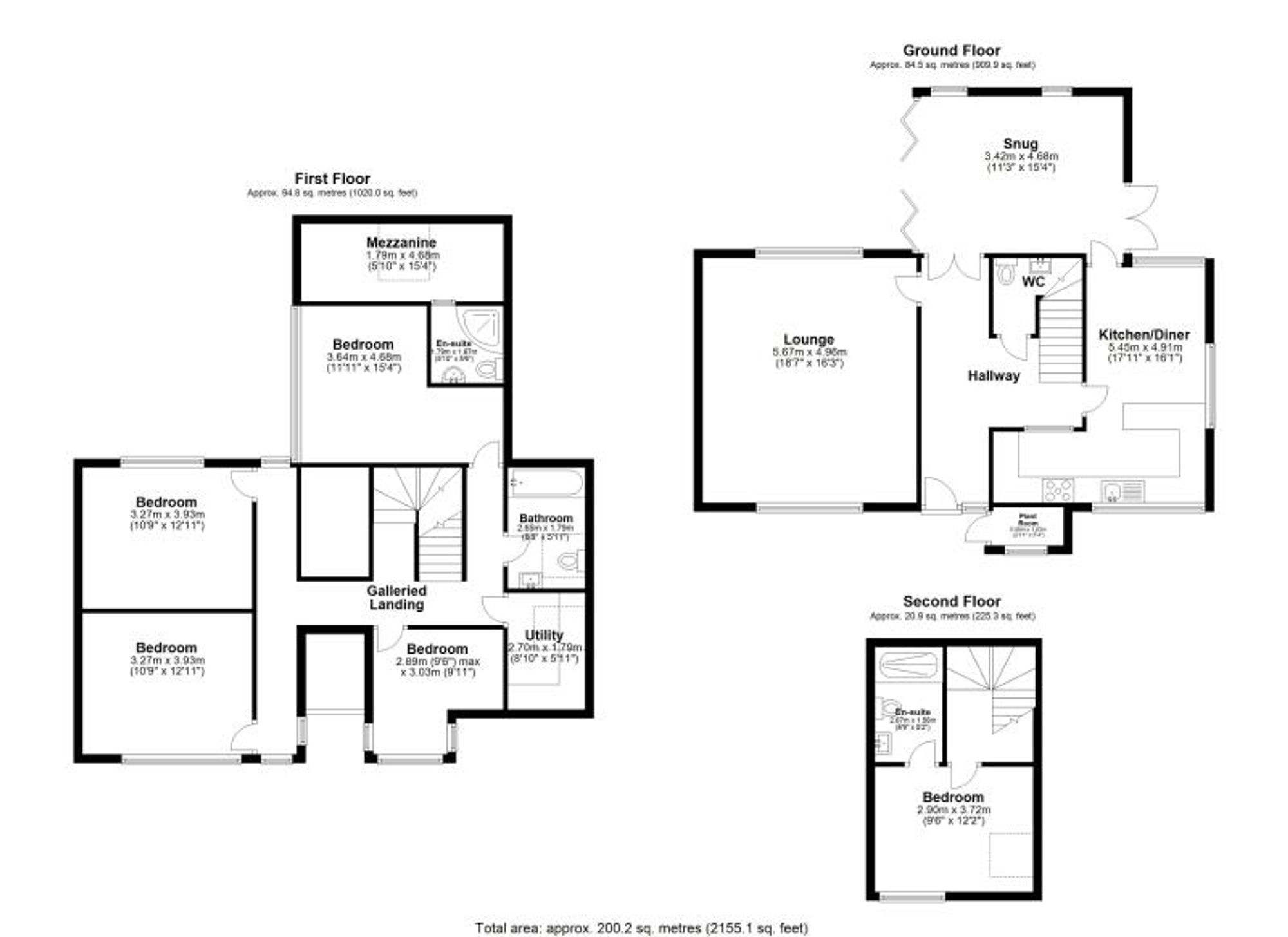 Erdogan House, Elm Bank Drive, Nottingham floorplan